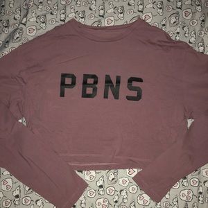Alphalete PBNS Mauve Crop Top